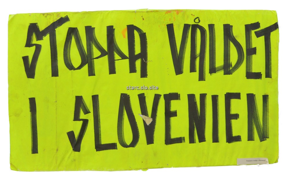 USTAVITE NASILJE V SLOVENIJI